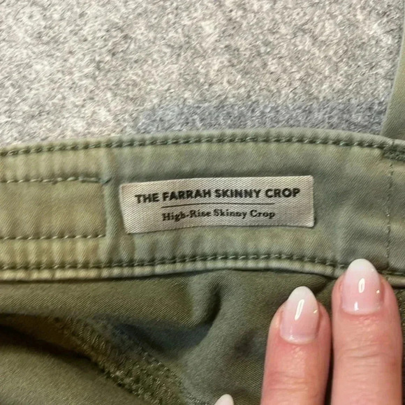 AG The Farrah Skinny Crop, High Rise, 25. - Picture 12 of 13